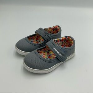 Livie & Luca Ravine Eco Mary Jane Sneakers Shoes Denim Blue Size 6 Medium